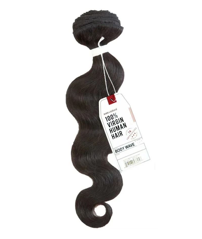 100 virgin human hair body wave bare natural