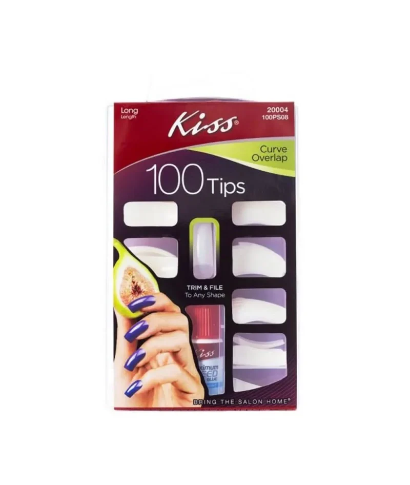 100pcs medium kiss square full cover nails easy returns