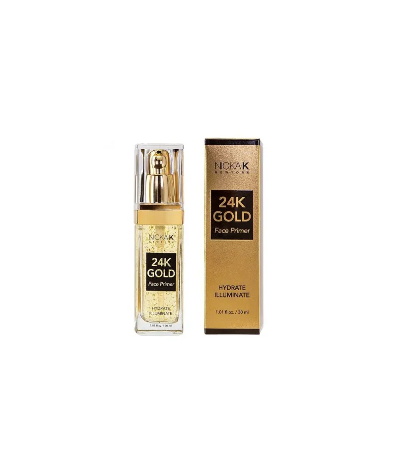 24k gold face primer by nicka k ny 1 01 oz