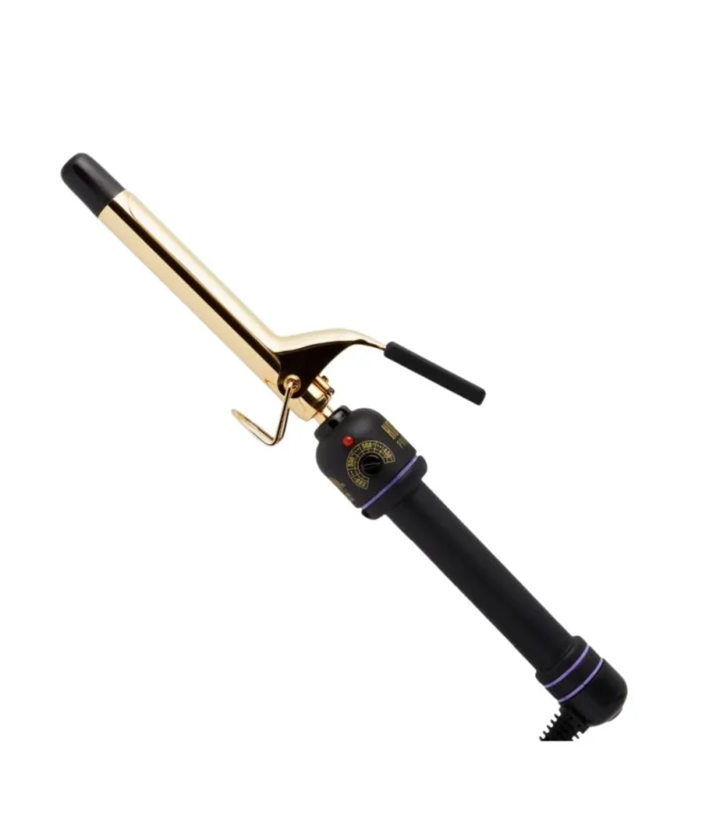 24k gold hot tools curling iron salon quality styling