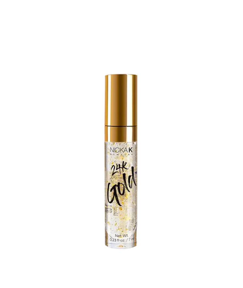 24k gold lip gloss by nicka k 7ml