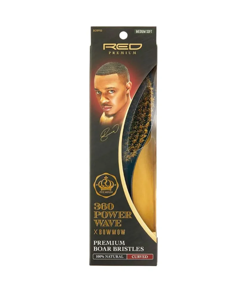 360 power wave boar bristle brush medium soft