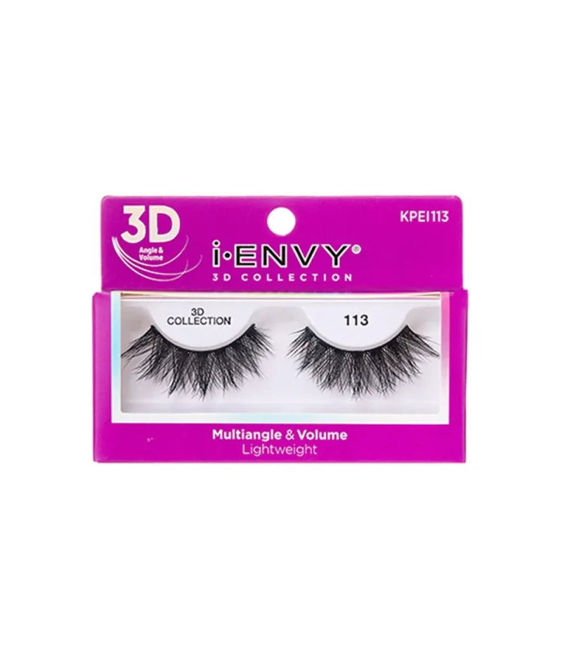 3d i envy eyelashes kpei113 luxurious volume set