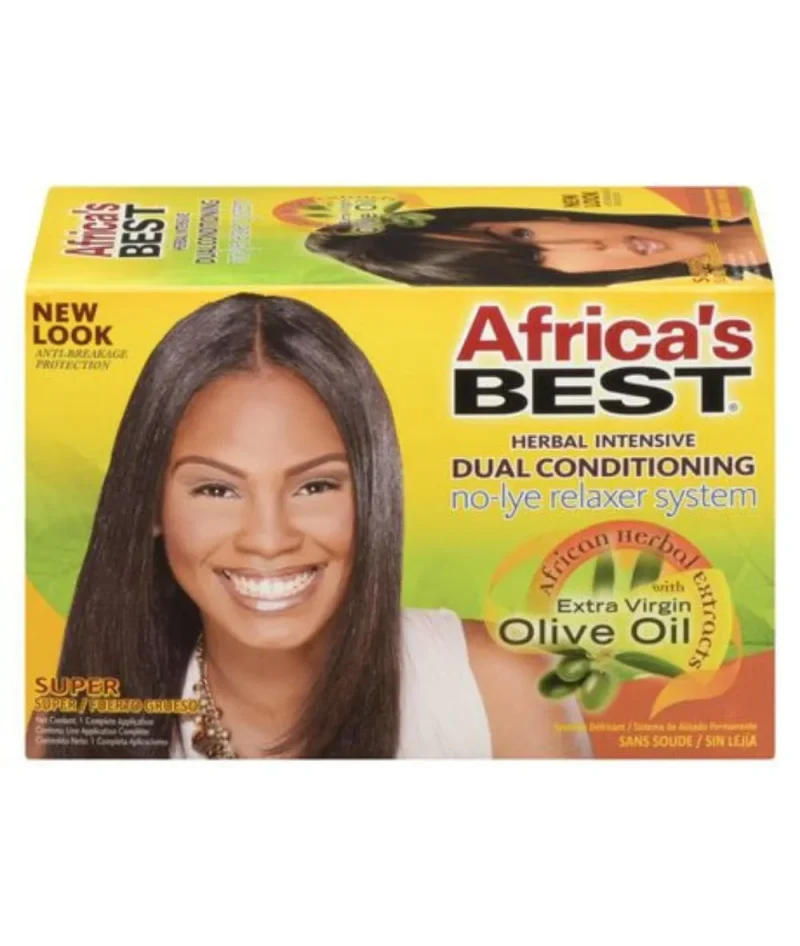 africa s best dual conditioning relaxer kit s gentle hair treatment