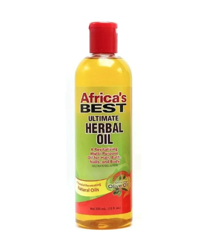 africa s best ultimate herbal oil 8oz nourishing hair treatment