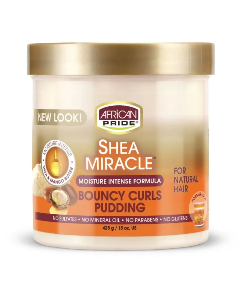 african pride shea butter miracle moisture bouncy curl pudding 15oz