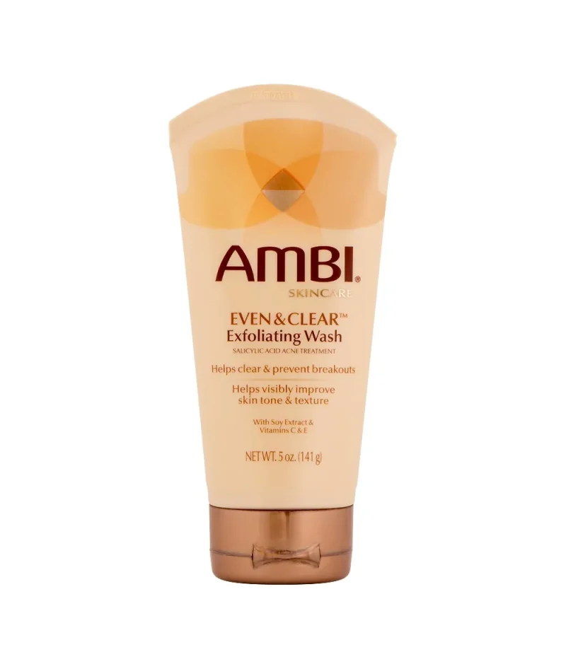 ambi gentle exfoliating wash 5oz daily skincare essential