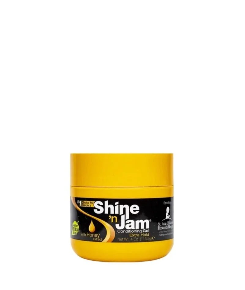 ampro shine n jam extra hold honey conditioning gel