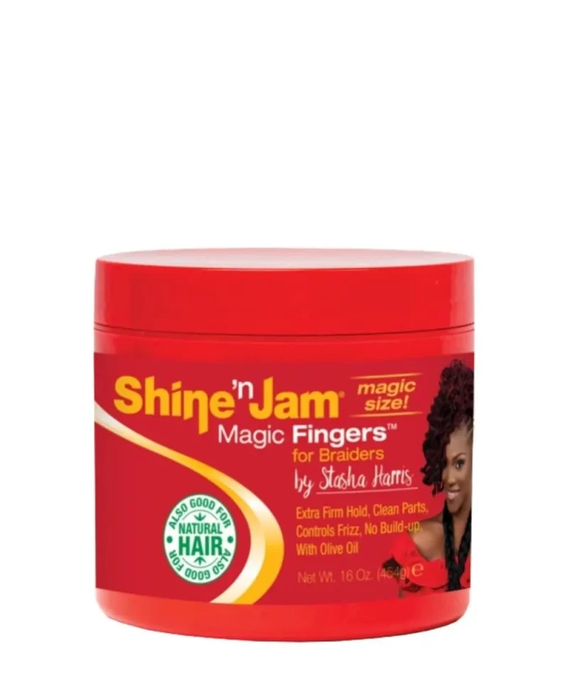 ampro shine n jam magic fingers 16oz perfect for braiders