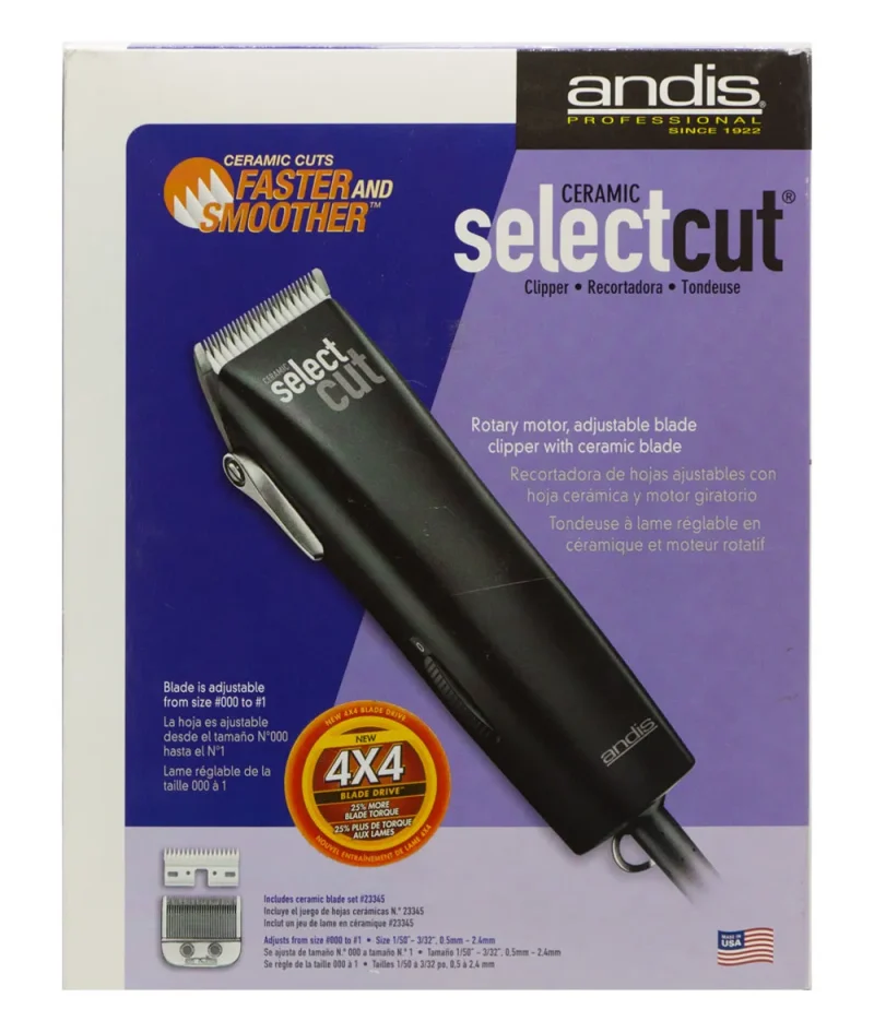 andis ceramic selectcut clipper 21455 premium grooming tool