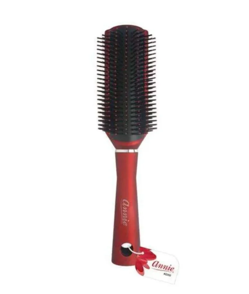 annie salon cushion brush 2252 premium rubber bristles