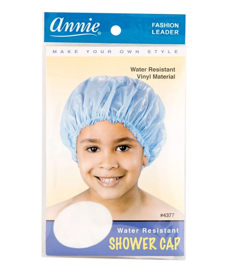 annie waterproof shower cap assorted design 4377