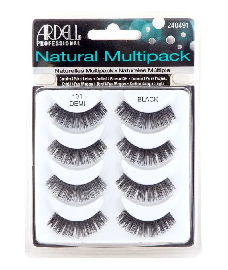 ardell natural strip lashes black 101 multipack