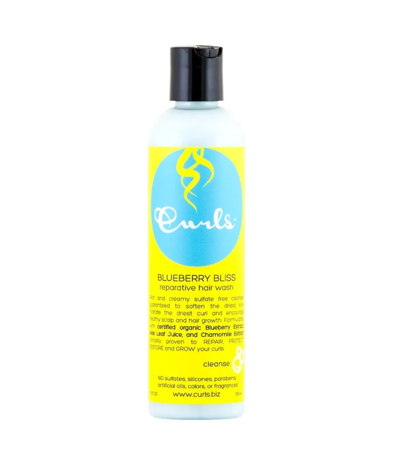 blueberry bliss curls reparative hair wash 8oz