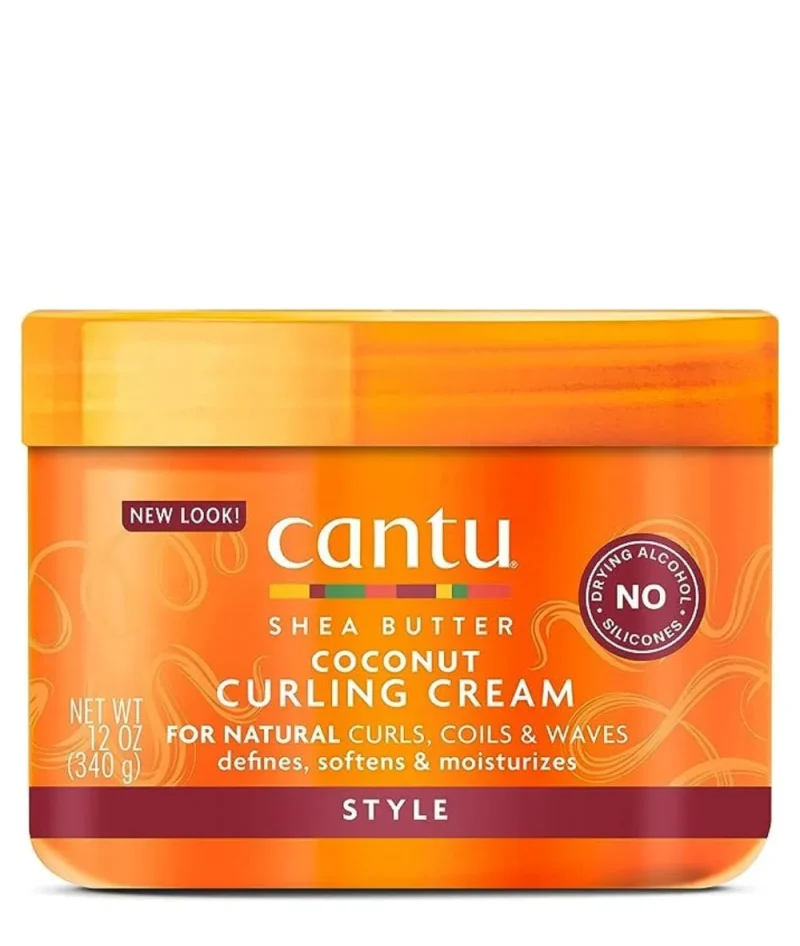 cantu coconut curling cream for natural hair 12 oz