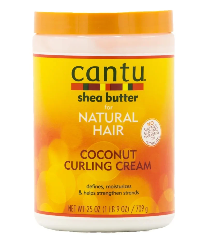 cantu coconut curling cream for natural hair 25oz