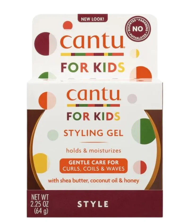 cantu kids styling gel 2 25oz gentle hold perfect for curls