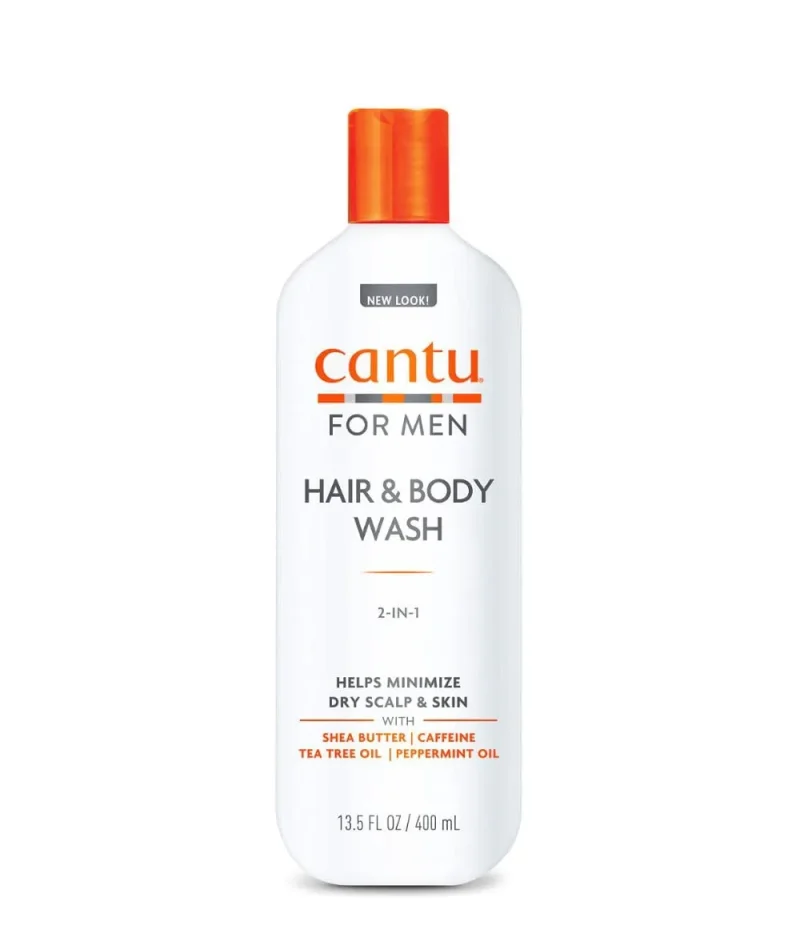 cantu men s 2 in 1 hair body wash 13 5oz