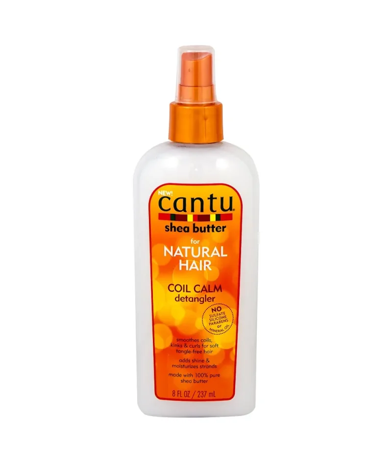 cantu shea butter coil calm detangler 8 oz