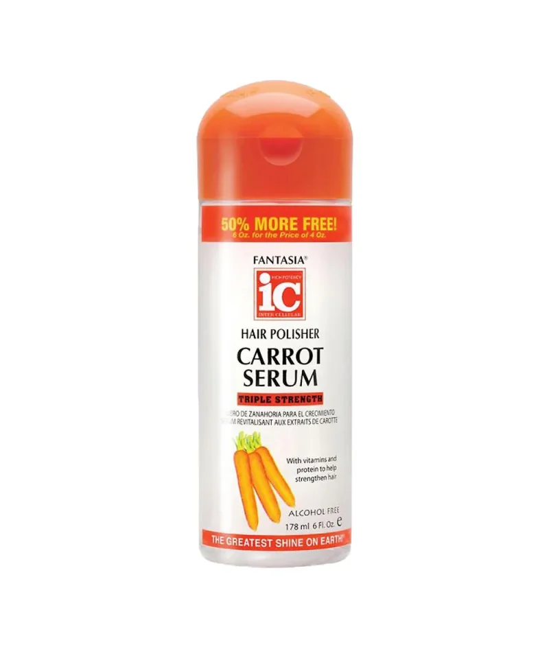 carrot hair polisher serum triple strength 6oz