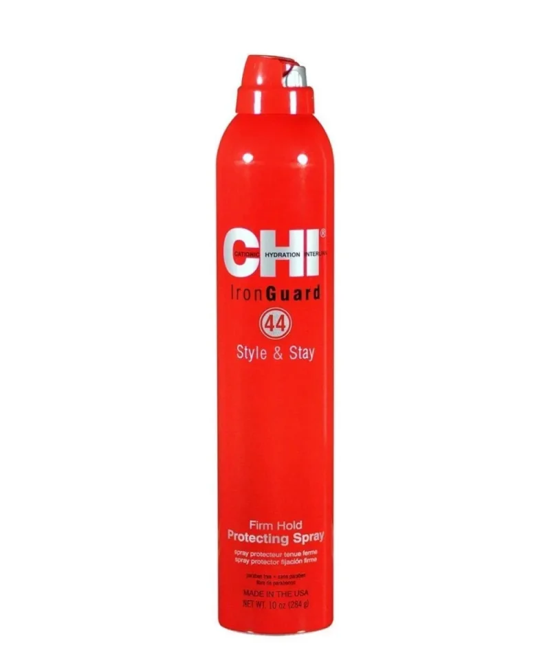 chi iron guard spray 10oz firm hold heat protection