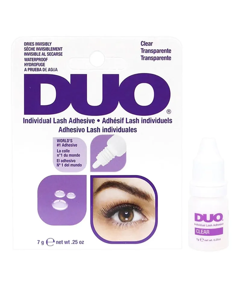 clear duo lash adhesive 0 25 oz individual lashes