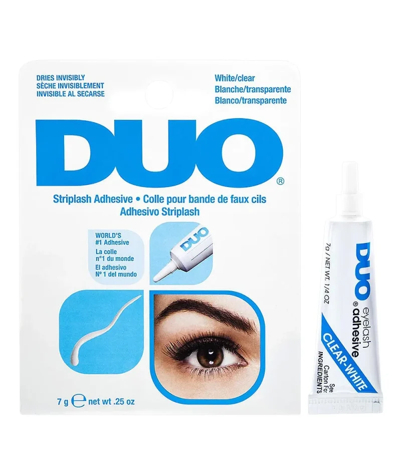 clear duo strip lash adhesive 0 25 oz strong hold