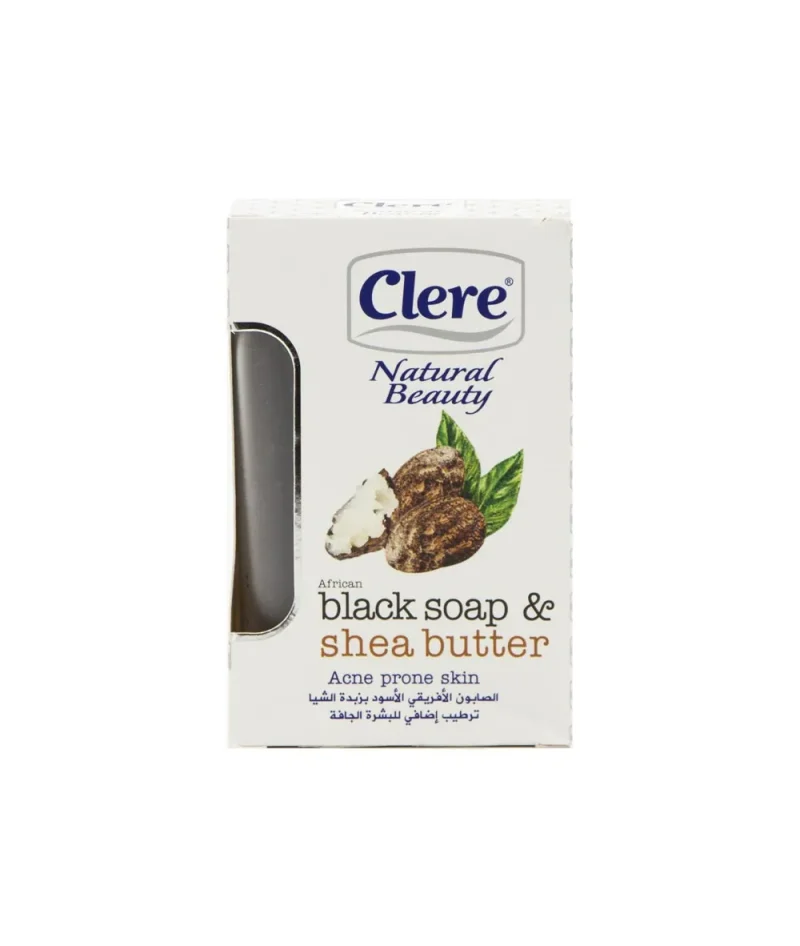 clere african black soap shea butter 5 2oz