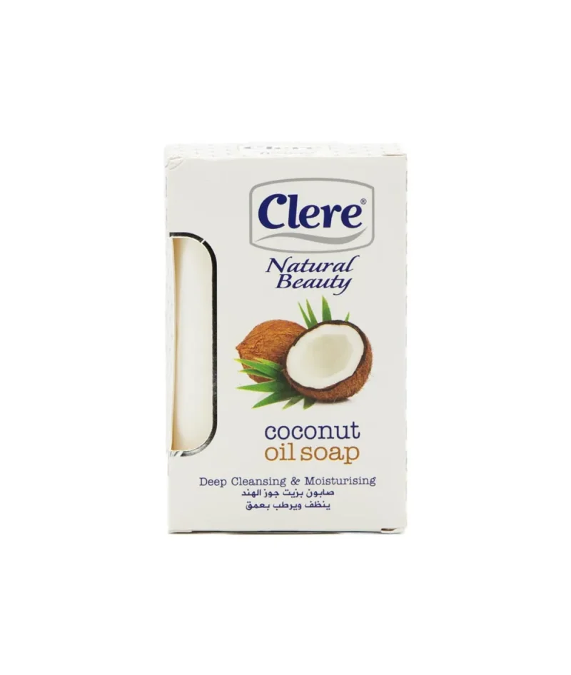 clere coconut oil soap 5 2oz