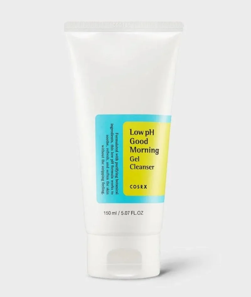 cosrx low ph gentle morning gel cleanser 150ml