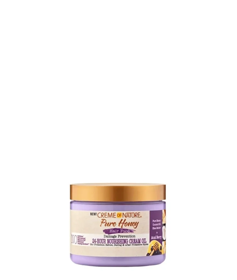 creme of nature acai berry hair food 24h nourishing cream oil 4 7 oz