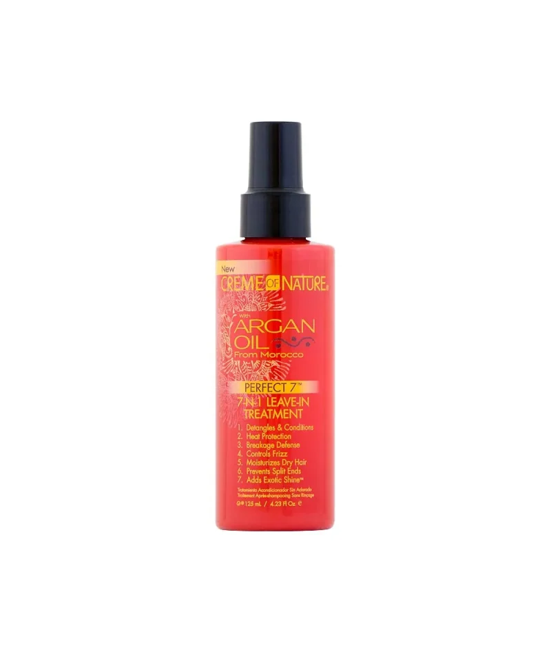 creme of nature argan oil perfect7 leave in hair treatment