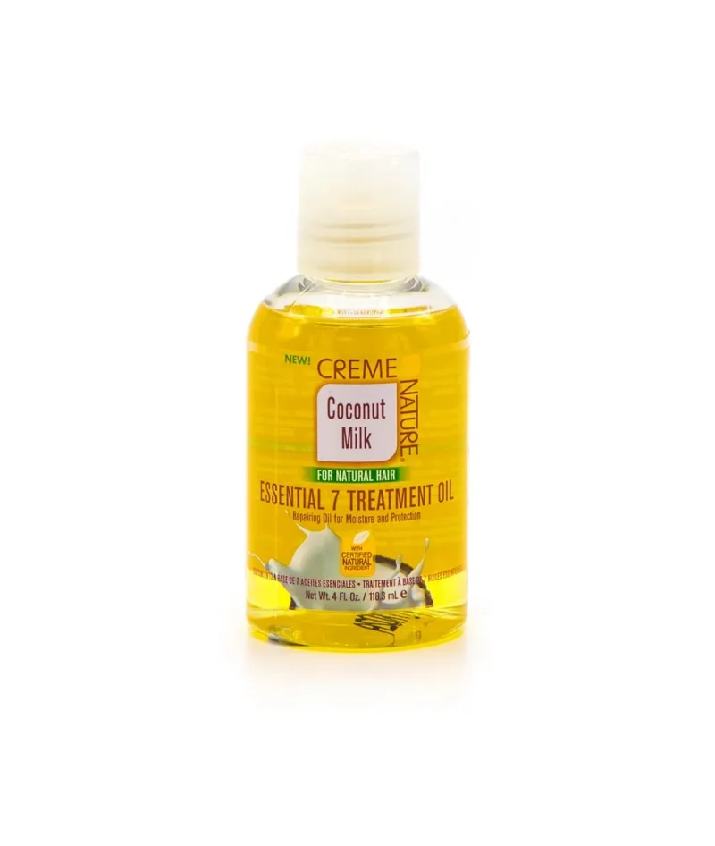 creme of nature coconut milk essential 7 oil 4oz