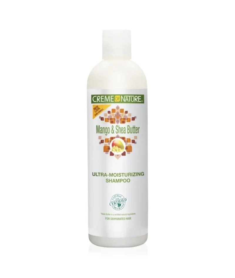 creme of nature mango shea butter shampoo 12oz ultra moisturizing