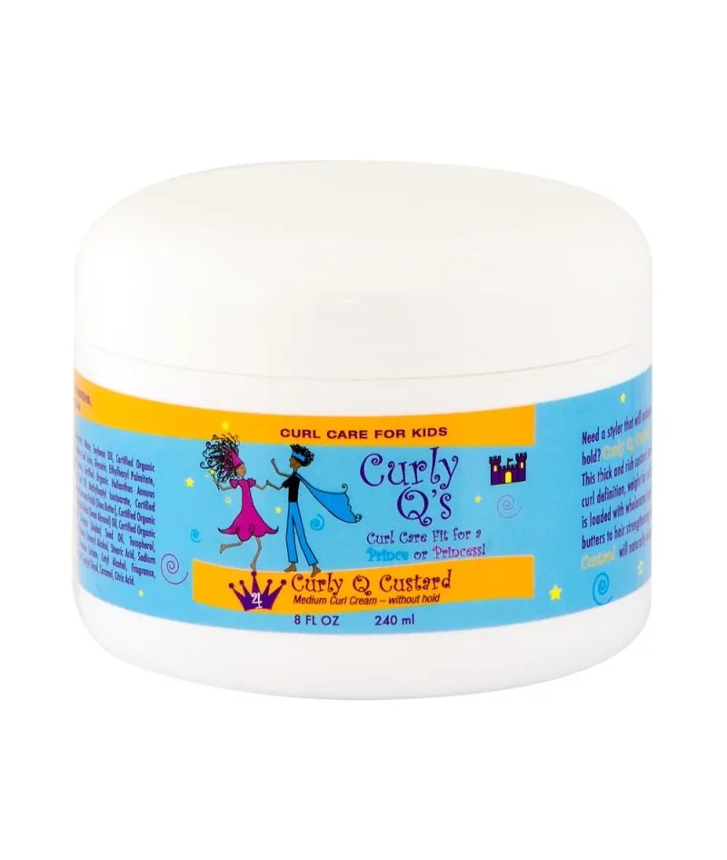 curly q s 8oz curling custard for soft defined curls