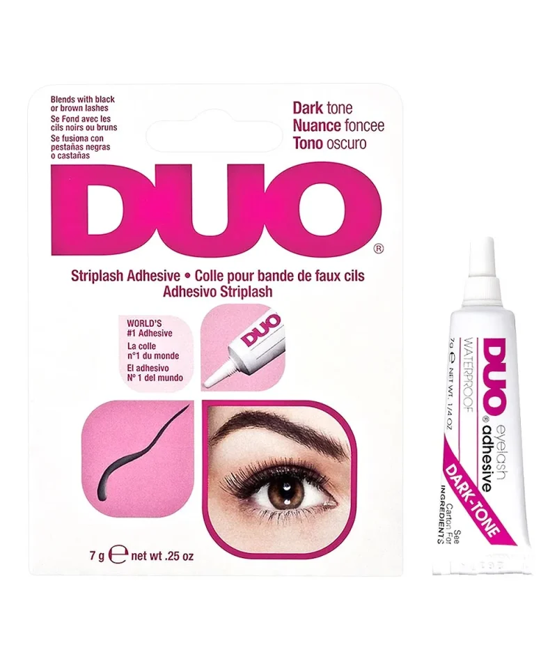 dark duo strip lash adhesive 0 25oz strong hold