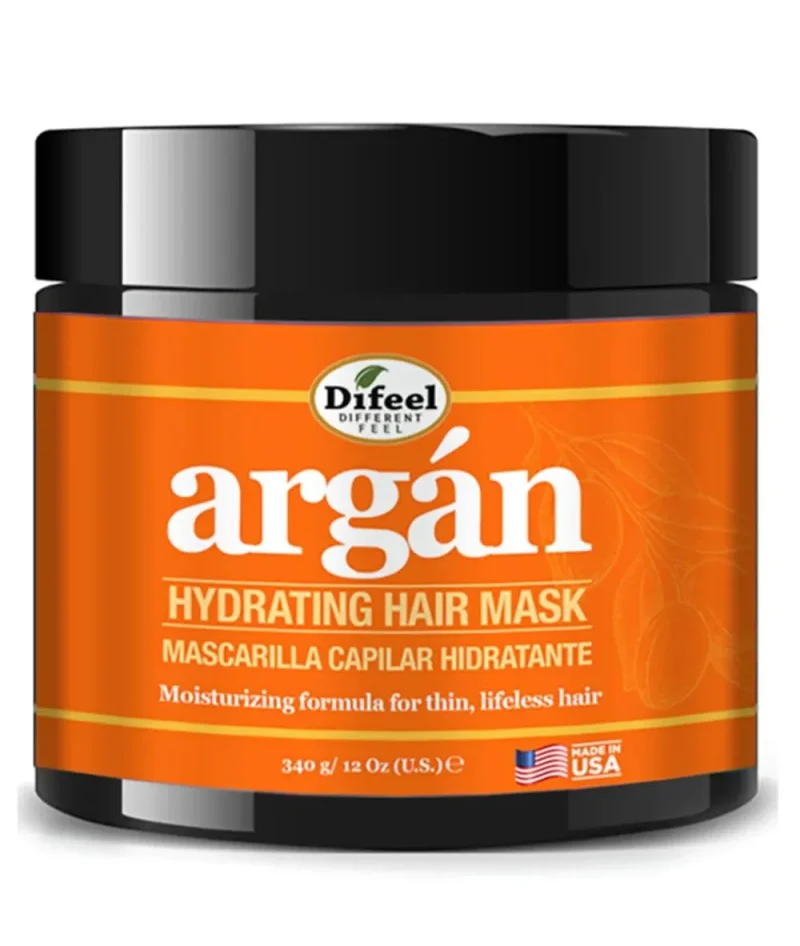 difeel 12oz argan hydrating hair mask