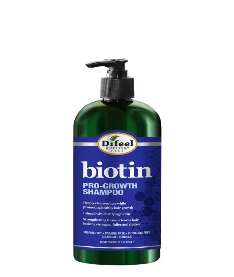 difeel biotin growth shampoo 12oz hair regrowth solution