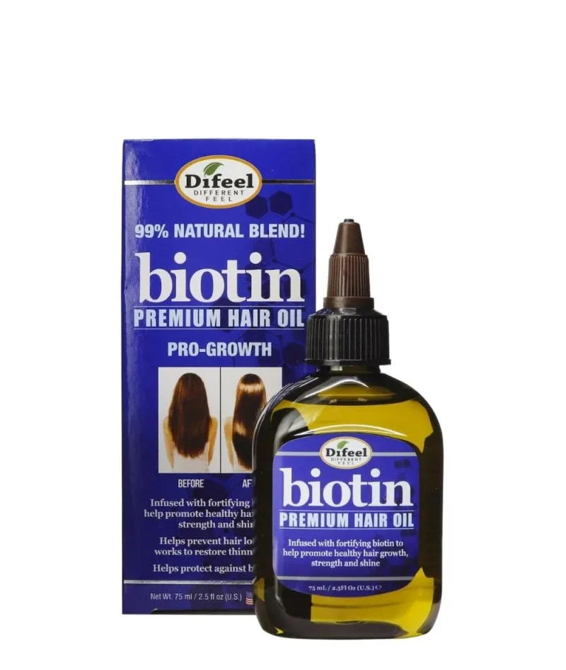 difeel biotin hair growth oil 2 5oz boost hair health