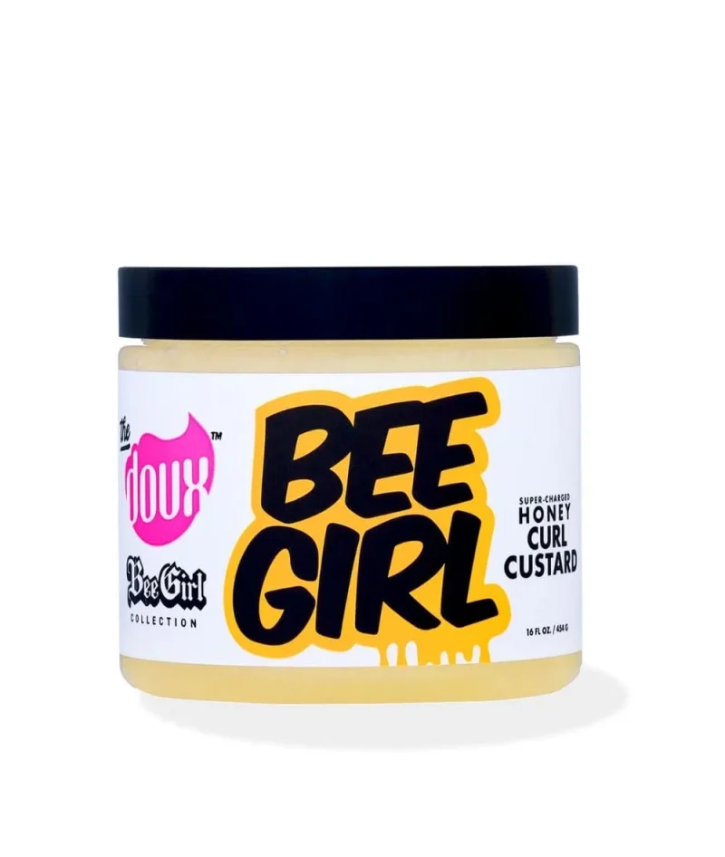 doux bee girl honey curl custard 16oz