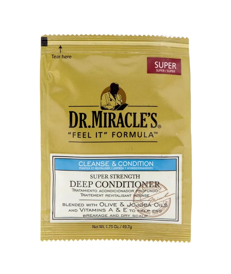 dr miracles deep conditioner 1 75oz cleanse rejuvenate