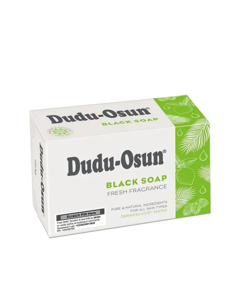 dudu osun black soap 150g tropical naturals skincare