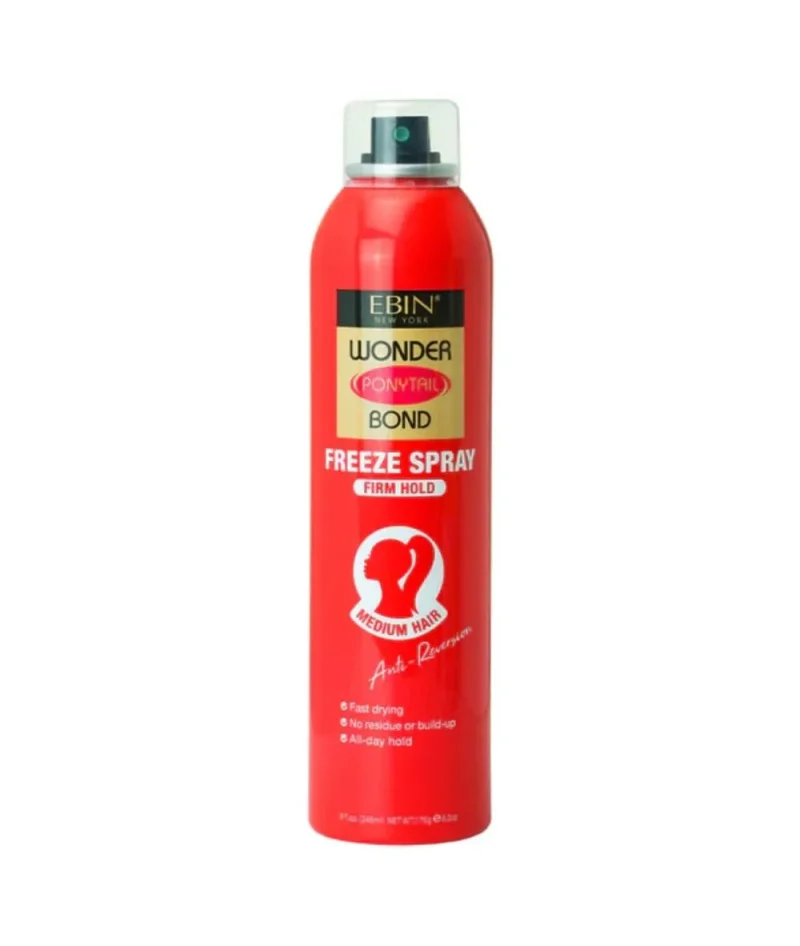 ebin newrk wonder ponytail bond freeze spray firm hold 8oz