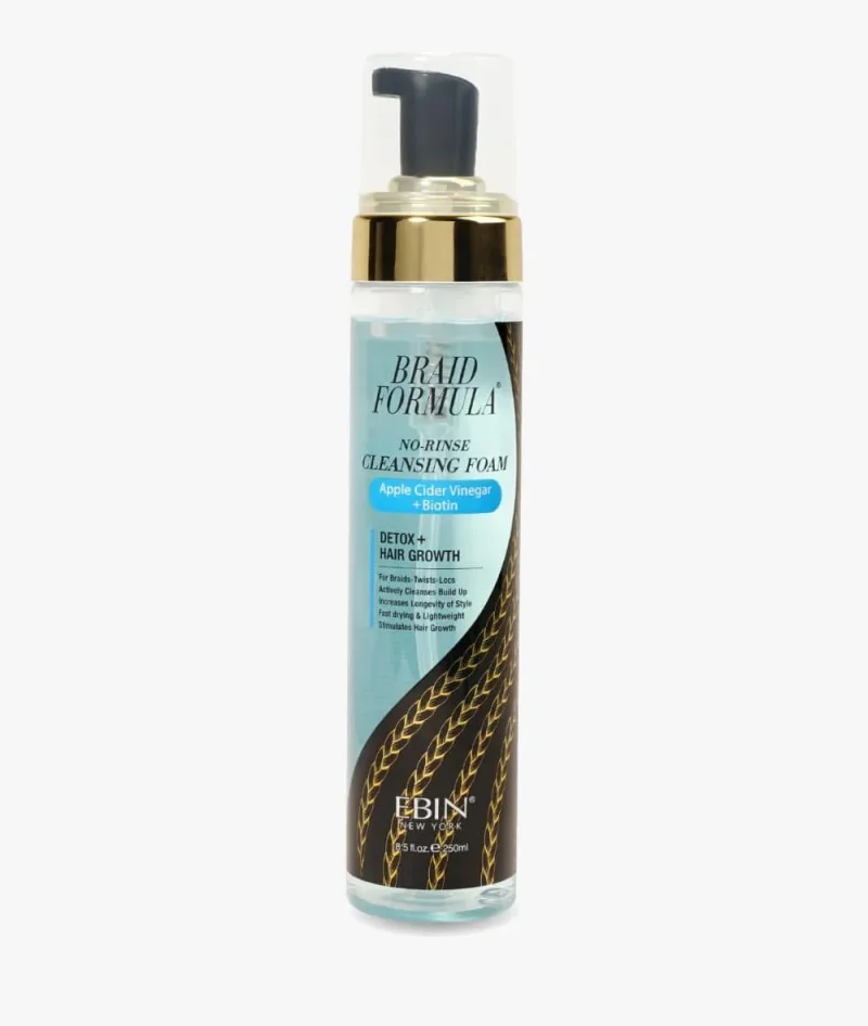 ebin newyork biotin braid cleansing foam 8 5 oz