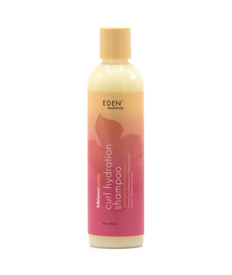 eden bodyworks hibiscus honey curl shampoo 8oz hydration boost