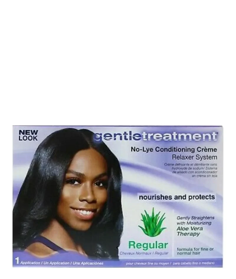 gentle no lye conditioning relaxer kit 1 application