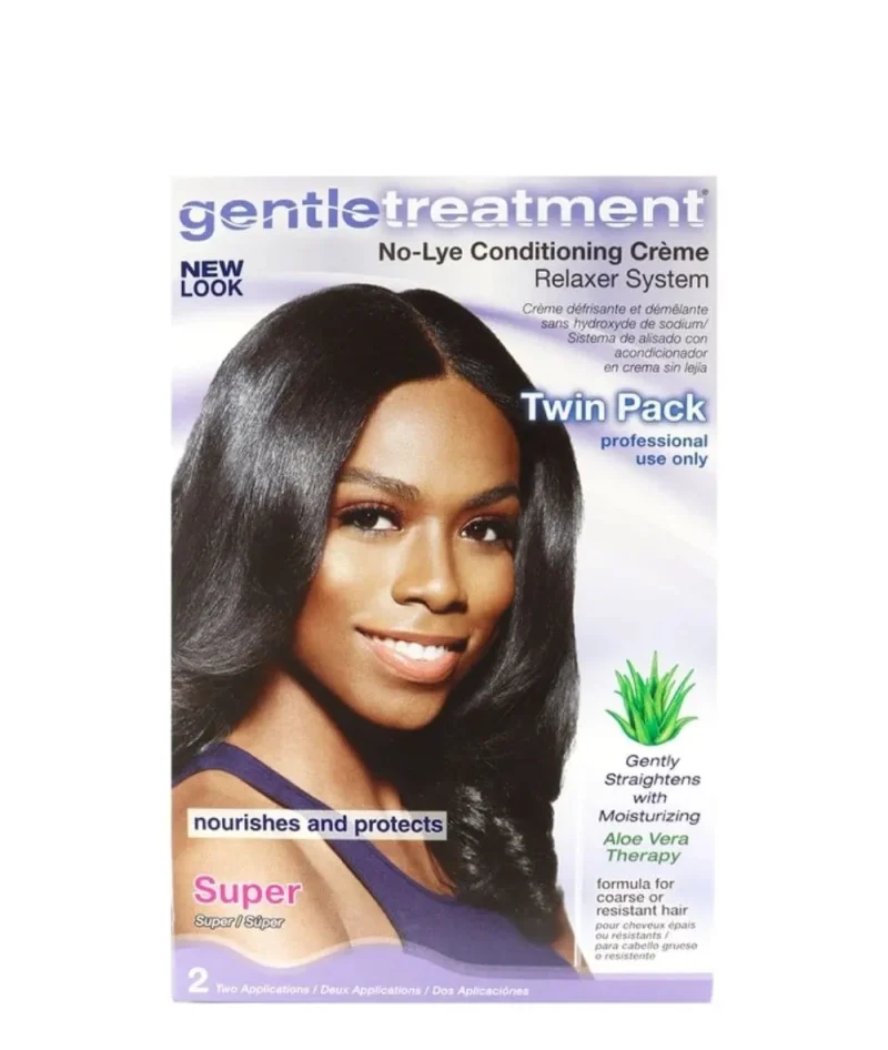 gentle no lye creme relaxer 2 kit system