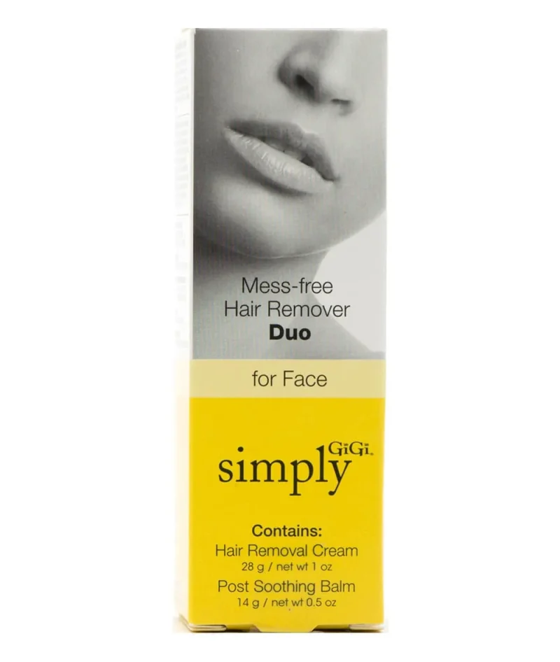 gigi simply mess free face hair remover duo 14g