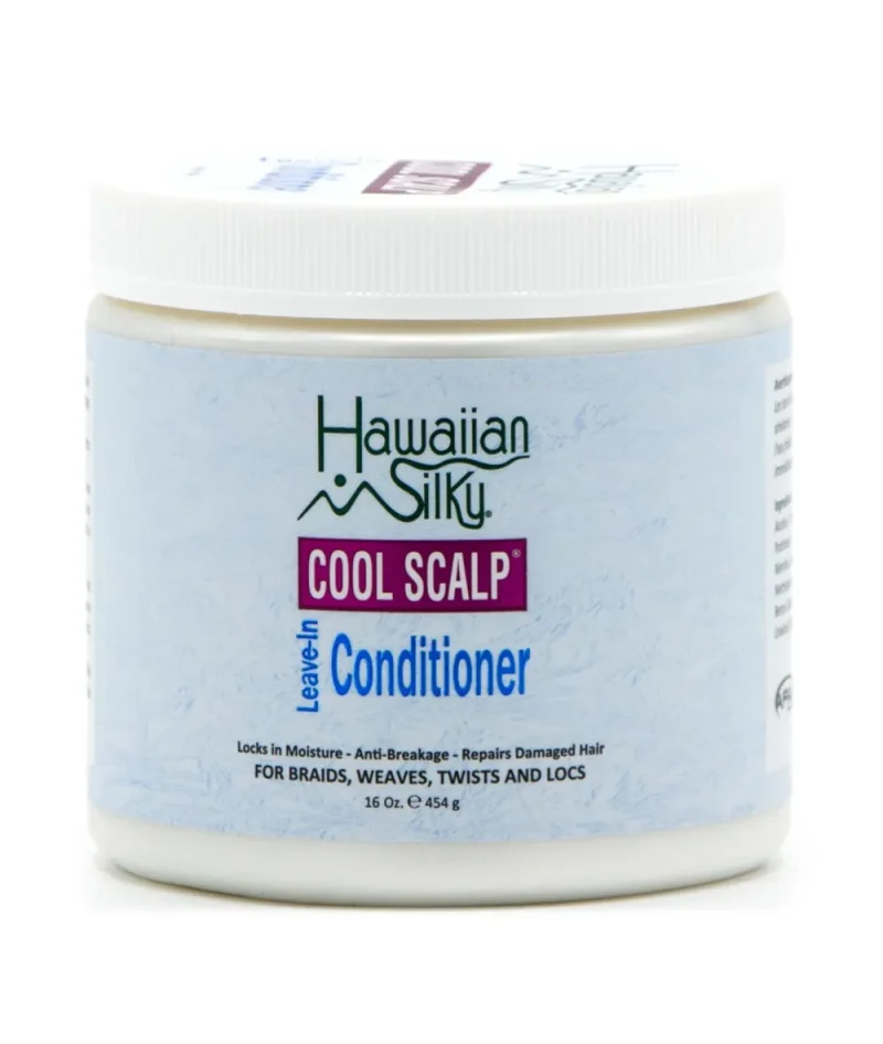 hawaiian silky cool scalp leave in conditioner 16oz