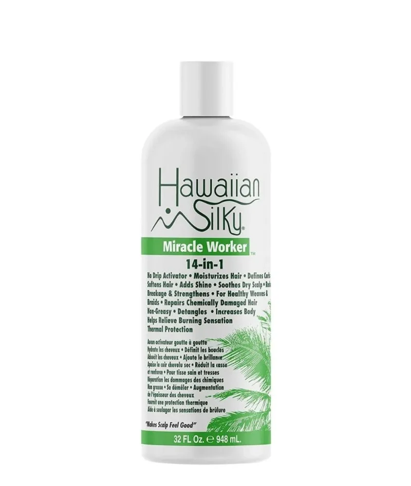 hawaiian silky miracle 14 in 1 hair treatment 32oz